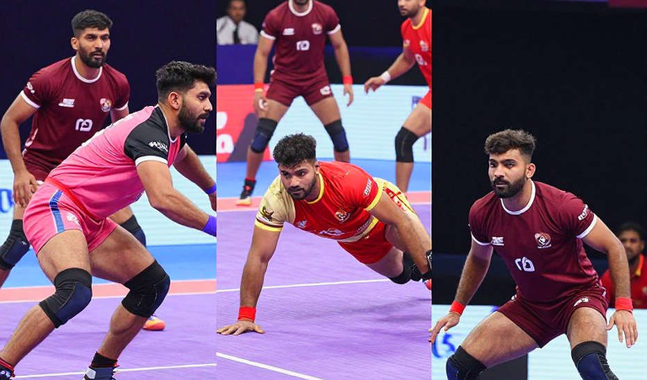 खाली कॉलम: कबड्डी के आँकड़े मैट पर मौजूद हैं, अभिलेख में नहीं
